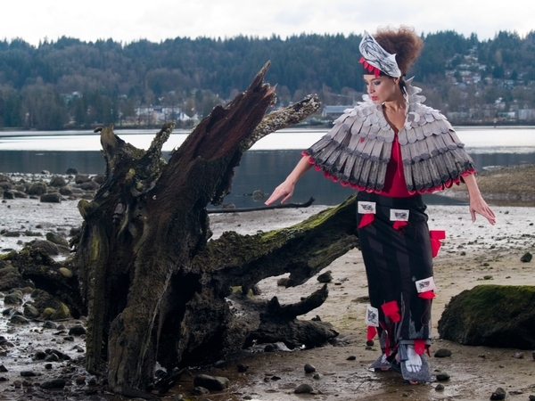 From The Ashes- Winner of the Wearable Art Award, 2006