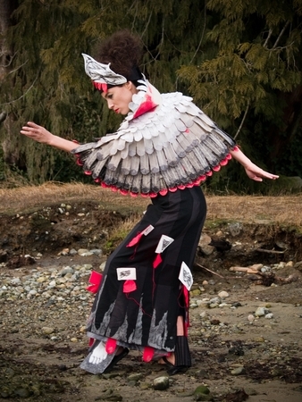 From The Ashes- Winner of the Wearable Art Award, 2006