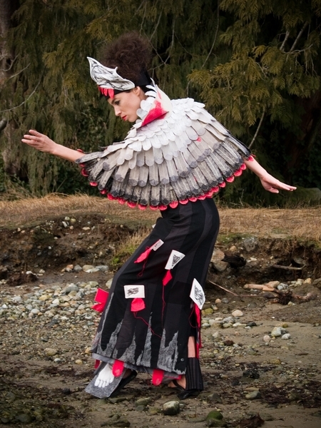 From The Ashes- Winner of the Wearable Art Award, 2006