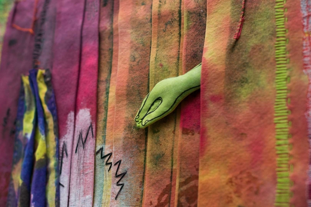 Walking Alongside Trauma Piece 1 - I Take My Seat detail